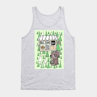 Ugly Cute Nail Salon Bear Tank Top